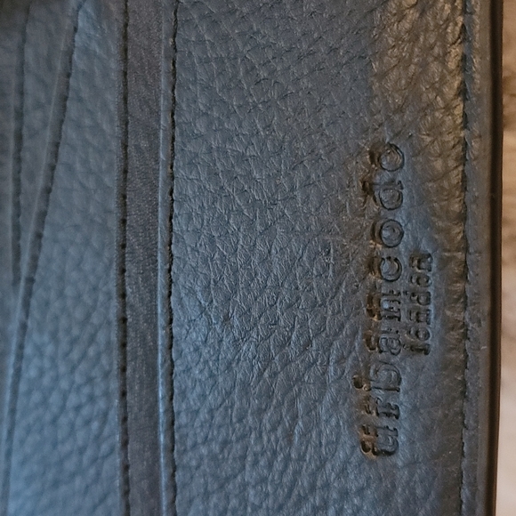 Urbancode London Pebbled Leather Wallet Black - Picture 12 of 13